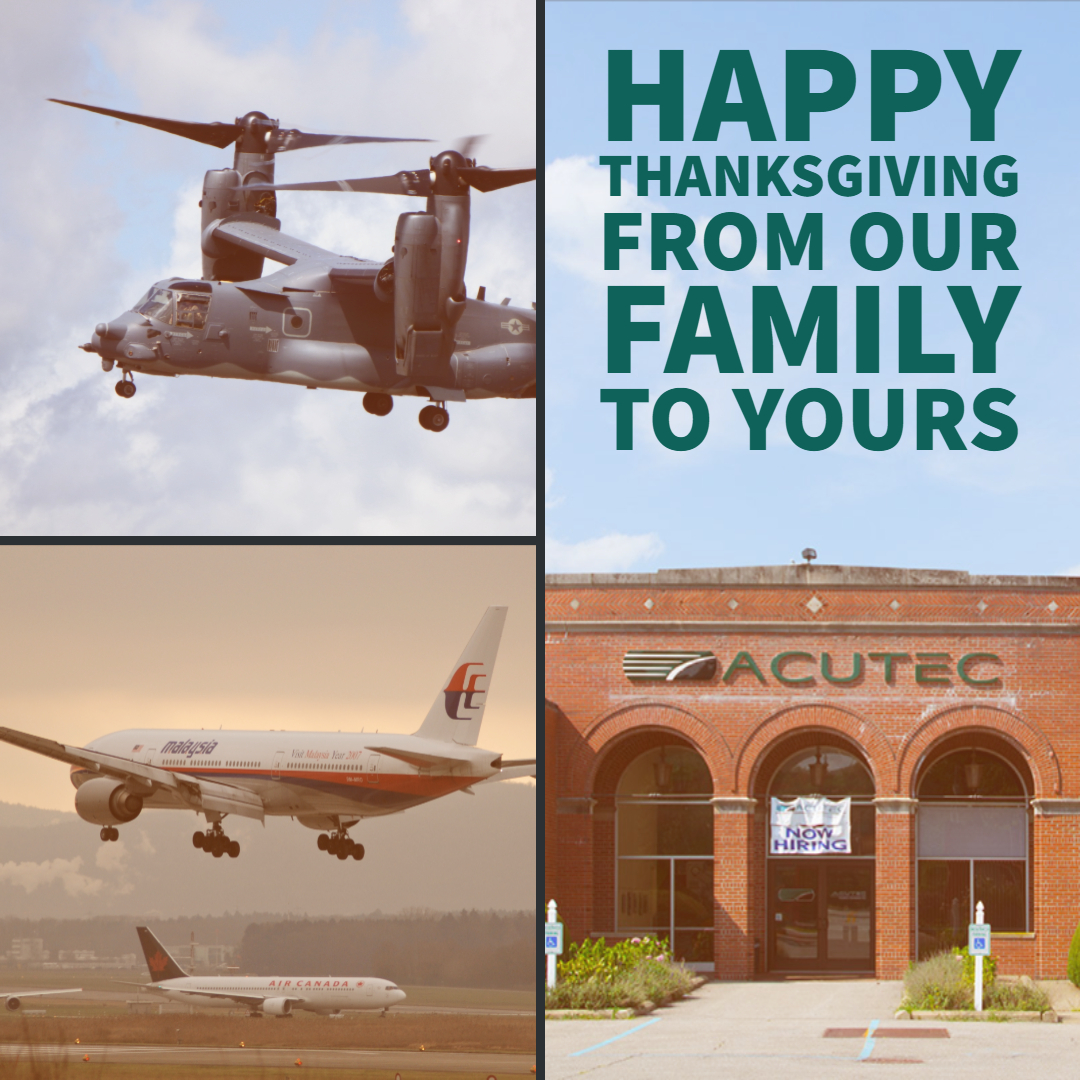 We hope you enjoy a safe and pleasant Thanksgiving day with your friends and family!