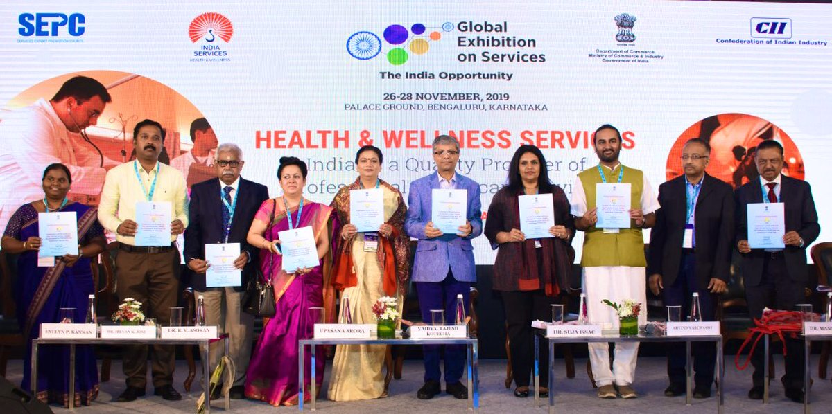 Arvind Varchaswi (@arvindvarchaswi) on Twitter photo Spoke at the 5th edition of <a href="/GESINDIA2019/">CII GES</a> organized by <a href="/Sepc_India/">SEPC India</a>, <a href="/FollowCII/">Confederation of Indian Industry</a>, <a href="/DoC_GoI/">Dept of Commerce, GoI</a> & <a href="/moayush/">Ministry of Ayush</a> in #Bengaluru. Shared the relevance of our 5000-year-old medical system of #Ayurveda even today and its holistic approach to quality healthcare. Spoke at the 5th edition of <a href="/GESINDIA2019/">CII GES</a> organized by <a href="/Sepc_India/">SEPC India</a>, <a href="/FollowCII/">Confederation of Indian Industry</a>, <a href="/DoC_GoI/">Dept of Commerce, GoI</a> & <a href="/moayush/">Ministry of Ayush</a> in #Bengaluru. Shared the relevance of our 5000-year-old medical system of #Ayurveda even today and its holistic approach to quality healthcare.