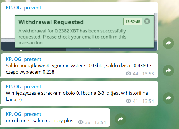 Link do otwartej grupy wzajemnego wsparcia i rozwoju na telegramie.
t.me/joinchat/FqASZ…