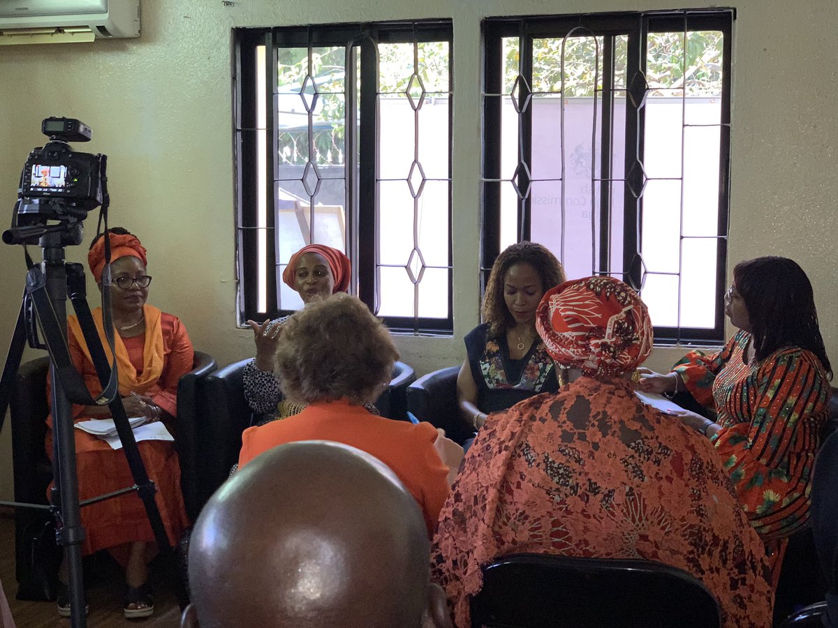 Productive conversations on ending #SGBV in Nigeria. #orangetheworld #noexcuses #EndChildMarriage #EndSRGBV @FranceAbuja