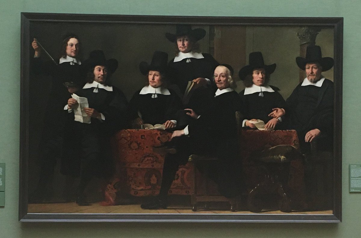 Sadly, all the painters in this museum had mastered horses. Rembrandt in particular could paint animals. So instead, I imagine this is Rembrandt’s painting of how he predicted 2020 politicians would look, specifically the women’s rights council.
