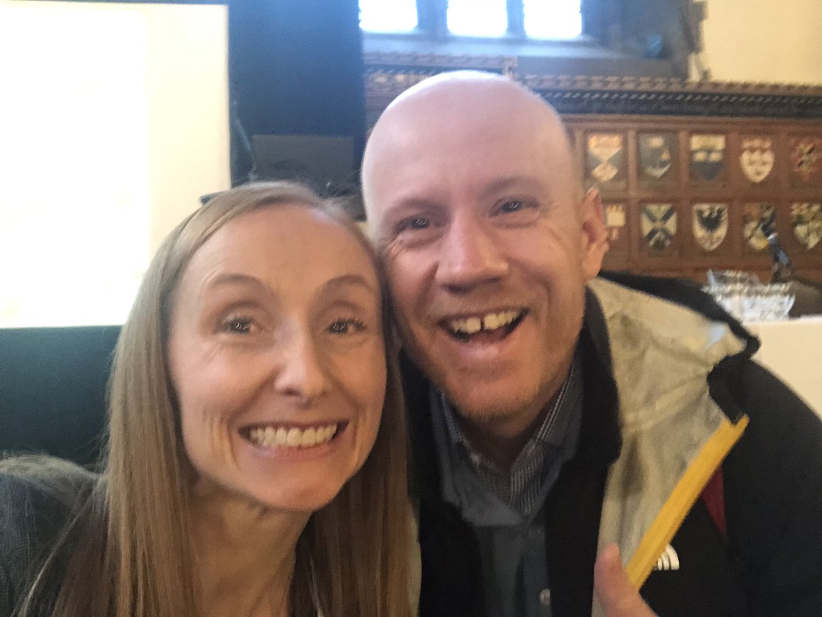 McMahon_Meg's tweet photo. Very excited @mikerossca is back for  his 3rd #HSIFellows cohort retreat to lead some leadership core competency training with #CIHR_ImpactFellows. #selfiechallenge https://t.co/68EHQOmIYM