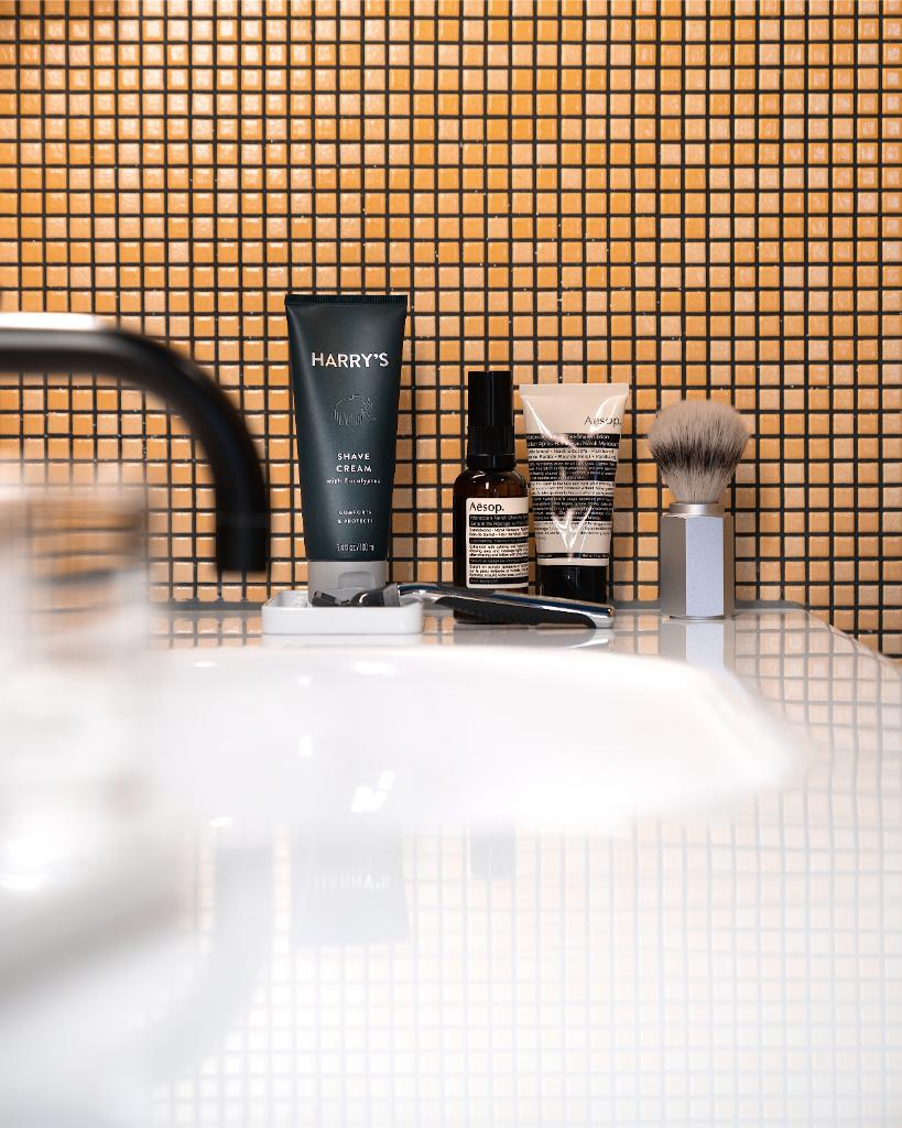 Our November sink-side essentials from <a href="/harrys/">Harry's</a> x <a href="/wantessentiels/">WANT Les Essentiels</a> and <a href="/aesopskincare/">Aesop</a> 🧼 Want more winter skin saviours? Click to discover more: mr-p.co/g22MFX #MRPORTER