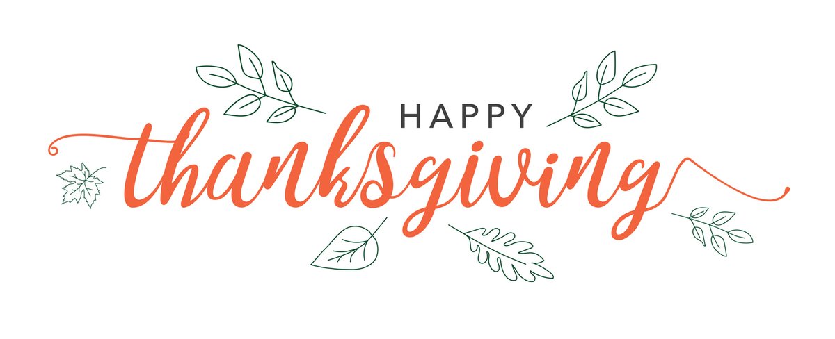 Happy Thanksgiving, everyone! We hope you are able to spend the day surrounded by your family and loved ones.