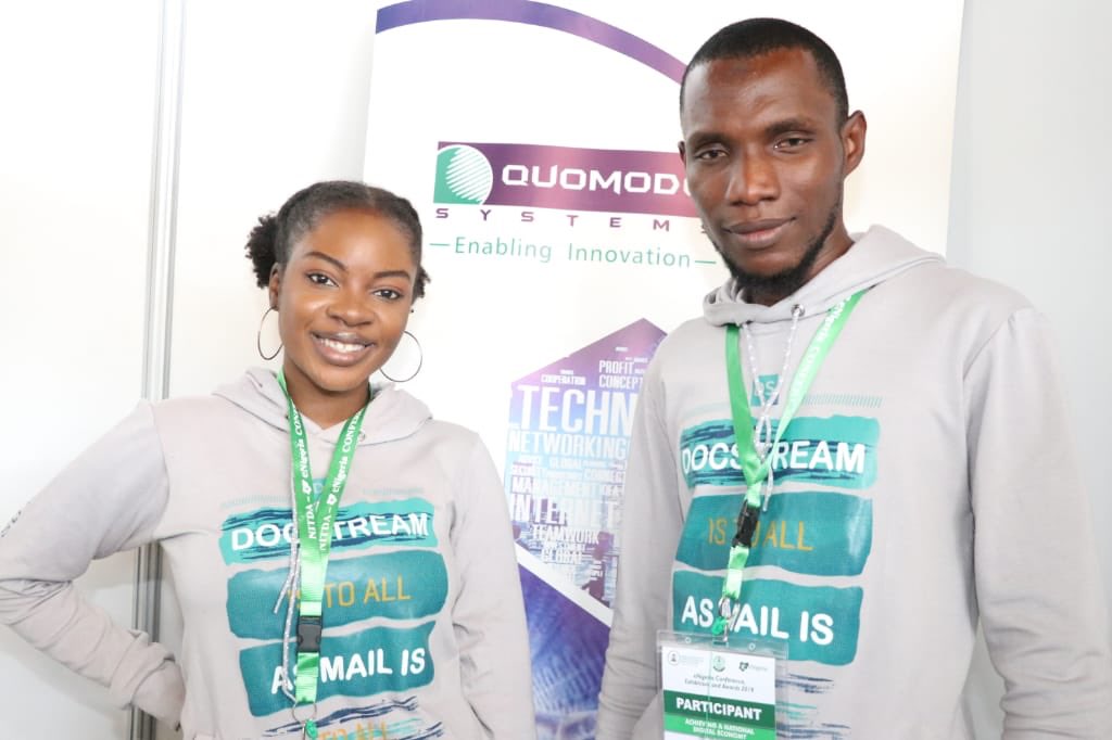 QuomodoSystems's tweet image. We are still communicating and interaticting with customers, stakeholders and inspiring collaborators at the e-nigeria conference. 

We are Live at e-Nigeria conference 

DocStream is correspondence management made easy.#getdocstream #docstream