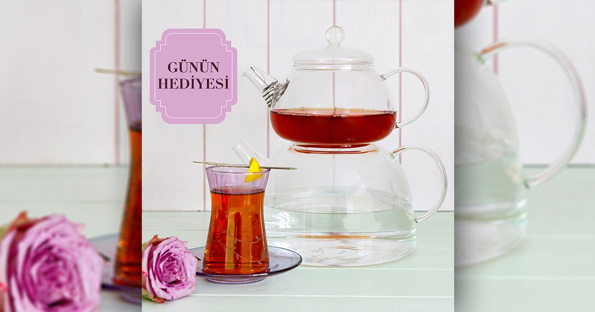 englishhometr's tweet image. Günün Hediyesi!💟
-Görseli beğenip, RT’leyerek,
-Yorum kısmına @englishhometr sayfamızı etiketleyin! 
Isıya dayanıklı, bulaşık makinesinde yıkanabilen çaydanlıklarımızdan kazanın!
Yorum sayınız kadar şans! englishhome.com