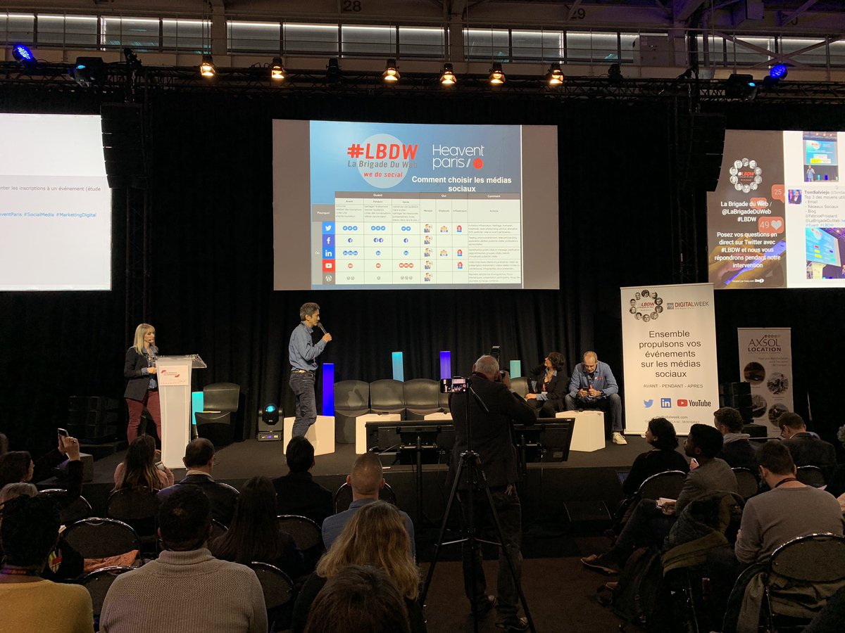 Comment utiliser les médias sociaux pour promouvoir son événement ?
Retrouvez <a href="/LaBrigadeDuWeb/">La Brigade Du Web</a>, un collectif d'influenceurs dans le secteur du digital, du marketing, de l'innovation ou encore du commerce au service des événements ! #HeaventParis
