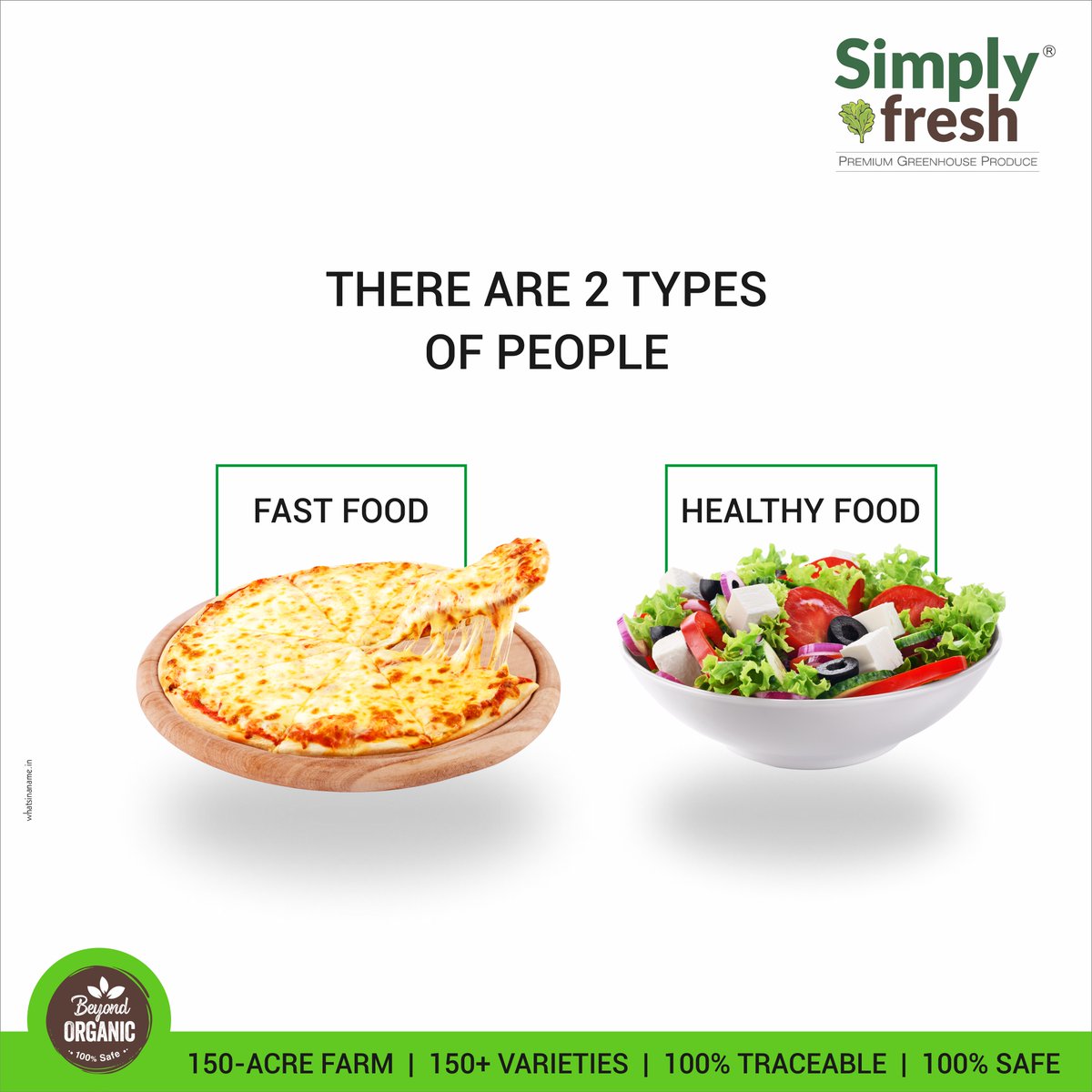 simplyfreshind's tweet image. Rule over Junk with Healthy + Safe Simplyfresh Greens🥗

Learn more about our products on-
website: simplyfresh.co.in

#TwoTypes #TwoTypesofPeople #Looks #Veggies #Pizza #Salad #SimplyFresh #SustainableLiving #StayHealthy #EatSalad #MicroGreens #HealthyEating #Healthy