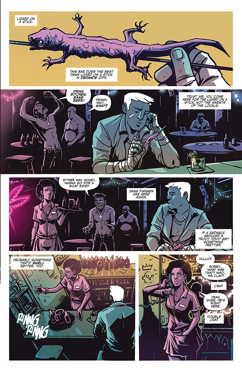 85. LIMBOBy  @DanPGWatters,  @Casparnova and  @CampbellLetters Neon Noir Pulp that will make you a die-hard fan of everyone involved