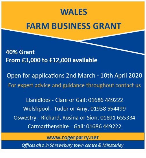 RogerParry's tweet photo. Welsh Farm Business Grant re-opens 2 March until 10 April 20. Further details will be published in the new year. Go to https://t.co/R2Xbvb742e to see the items in the previous round. We don't know if this list will change for the next round. https://t.co/MaimC2Usws