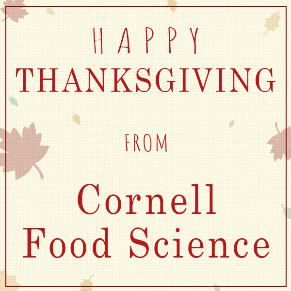 BigRedFoodSci's tweet photo. Happy Thanksgiving! π¦
#CornellFoodScience #CornellCALS #CornellUniversity https://t.co/4BWwP0PJil