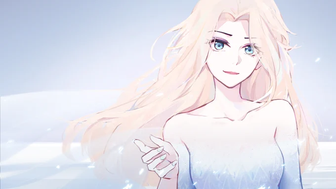 You are the one you've been waiting for
All of my life
#Frozen2 #Elsa 