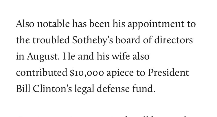 (11/15) Donations by Janecki/his foundations:$20,000 to the Bill Clinton Defense Fund$(unknown)- Gr33npeace$83,500 to PIanned Parenthood$49,000 to SPLC$400,000+ to Dem candidates and PACS - in 2012 ALONE$556,000 (!!!) to the ACLU(I wouldn’t get along with this dude)