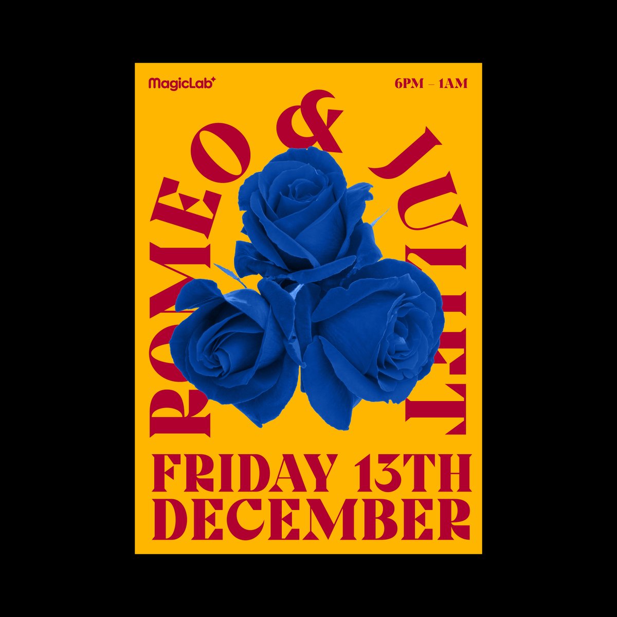 MagiclabDesign's tweet image. Christmas Party with a twist of Romeo and Juliet theme, inspired by Baz Luhrmann's 1996 film rendition.