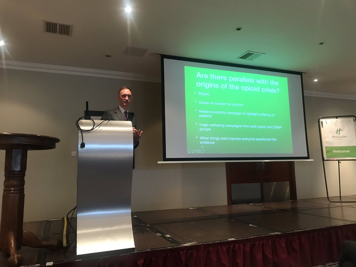 Important to maintain balance. Hearing about the concerns of #MedicalCannabis from one of the UKs first prescribers.