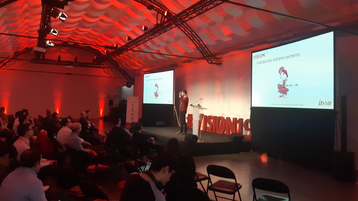 itsmfes's tweet photo. Hablamos sobre la gestion del Puesto de Usuario en el Servicio Andaluz de Salud #APISA, @servicenow nos explica la ponencia: "Innovando en la gestión de servicios empresarial” y @Tecnofor: ITSM On Jira: Tu nuevo Service desplegado en 30 días (o menos). 

Todo en #vision19 https://t.co/U2k84tGCDM