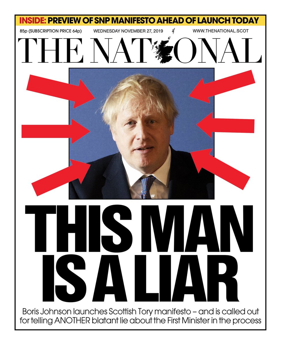 JerryHicksUnite's tweet photo. Breaking (by me) ........
BBC & Tory Party are SS collaborators -
#CowardlyJohnson denying the electorate - Skipping Scrutiny avoiding, refusing, no-showing & chickening out of #ClimateDebate #AndrewNeilInterview while BBC shows Boris Scoffing Scones #bbcimpartiality #bbcRIP https://t.co/liEBe0iruL