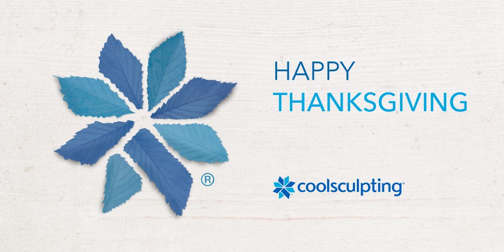 Giving thanks for every part of our CoolSculpting family this year. 🍂