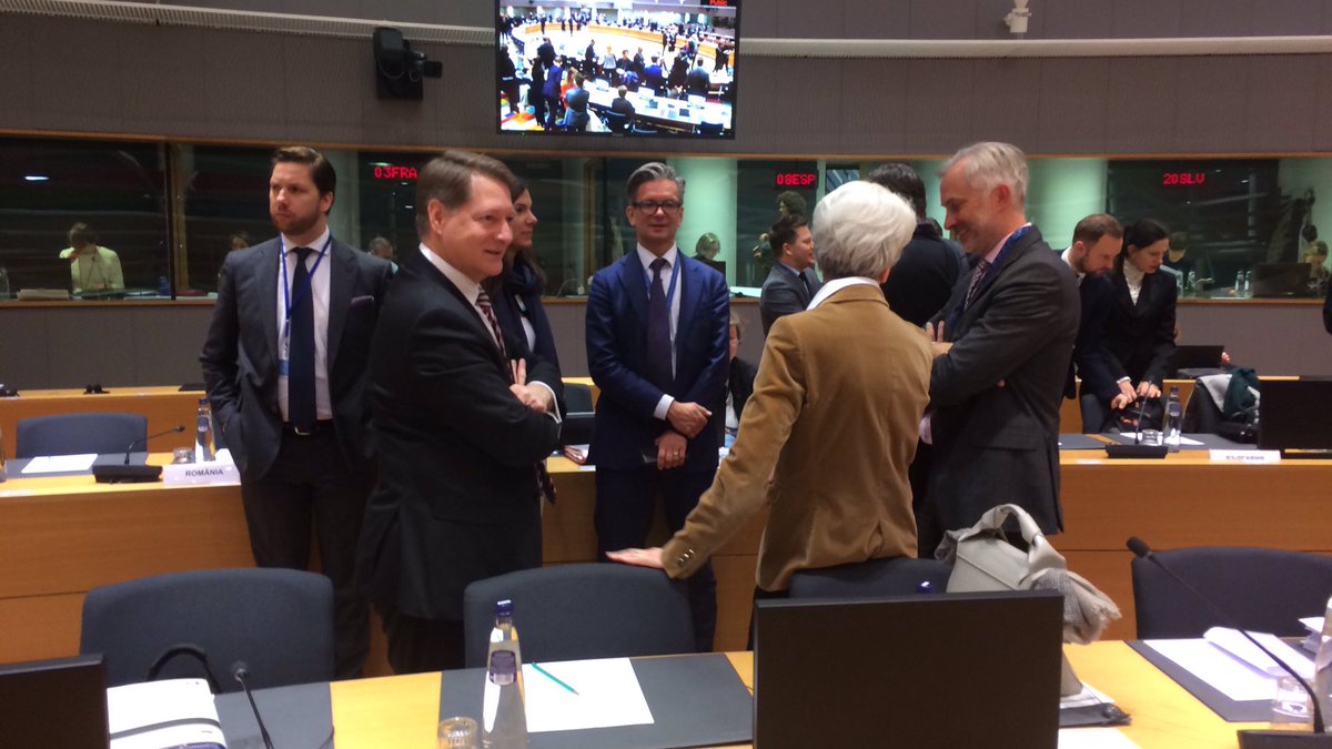 romaniaineu's tweet photo. First day of #COMPET Council. Main issues on the agenda: #RepresentativeActions for consumers &amp; country-by-country reporting #CBCR. https://t.co/kc16UaTjo1