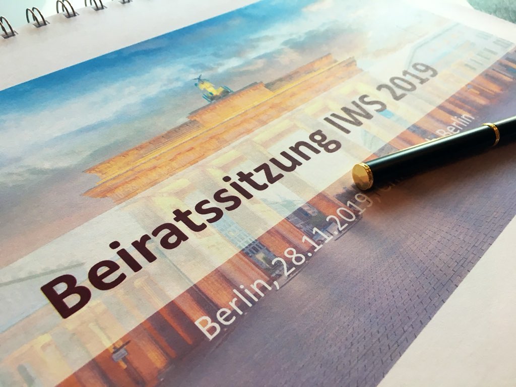 Heute sind wir bei der Beiratssitzung des <a href="/iws_info/">Internationaler Wirtschaftssenat e.V.</a> dabei. Themen die auf der Tagesordnung stehen sind:
#Industrie &amp; #Mittelstand
#Digital
#Healthcare
#Umwelt &amp; #Energie 
#Recht &amp; #Steuern