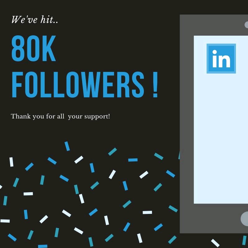 So pleased that The HSE Recruitment LinkedIn page has just hit 80k followers - wow! If you don't follow us yet, why not???