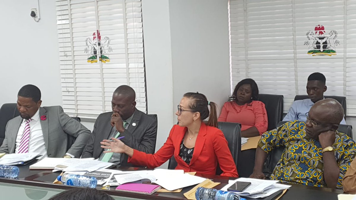 RobertMgendi's tweet photo. To drive #climateAction ambition from an enterprise perspective, market incentives are critical, @RichardMunang furthering discussion with #StandardsOrganisation of #Nigeria @SONNigeria. #InnovativeVolunteerism @Siibillion https://t.co/U2ssEIO4Ml