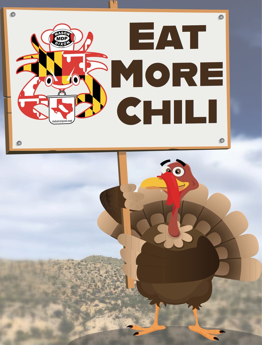 mdchilipod's tweet photo. Mason-Dixon Chili Pod wishes you all a very Happy Thanksgiving! #chili #charity #fun https://t.co/TVsl20I6vn