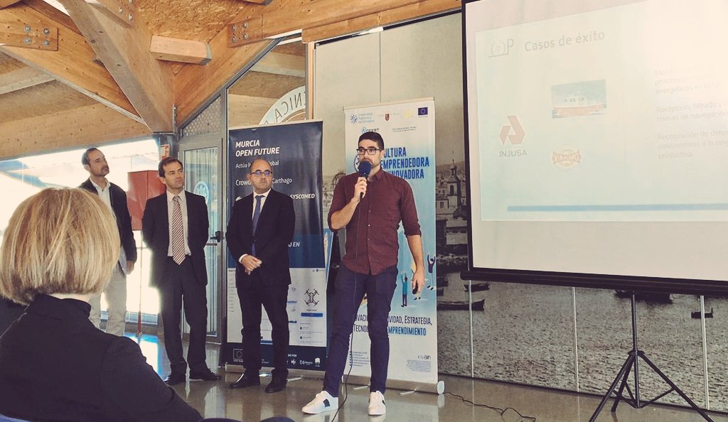 proyingel's tweet photo. Telefonia Open Future. Recogida del premio como startup ganadora del reto Syscomed.
#keepwalking #iiot #i40 #proyingel https://t.co/savF7wXu7U