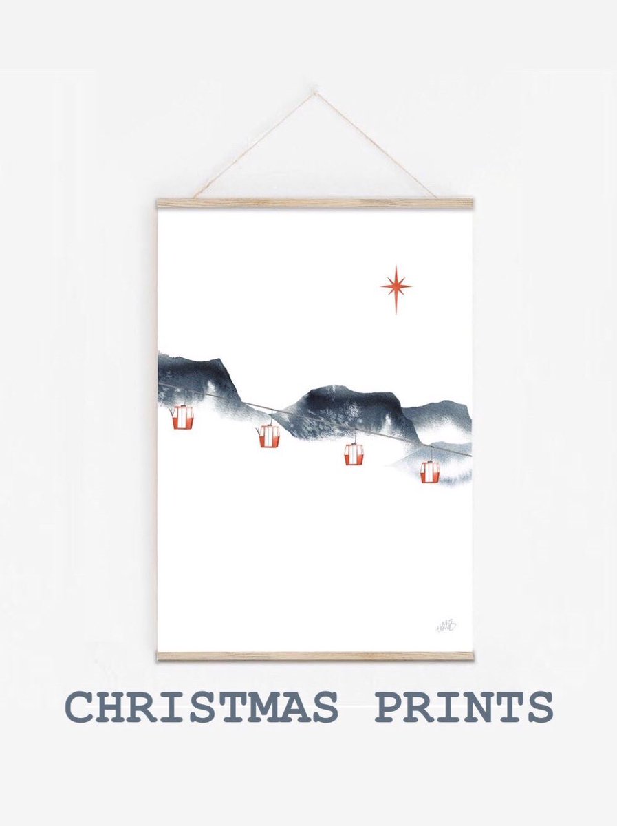 Christmas prints 🎄You can get yours through our #etsyshop : etsy.com/uk/shop/studio…