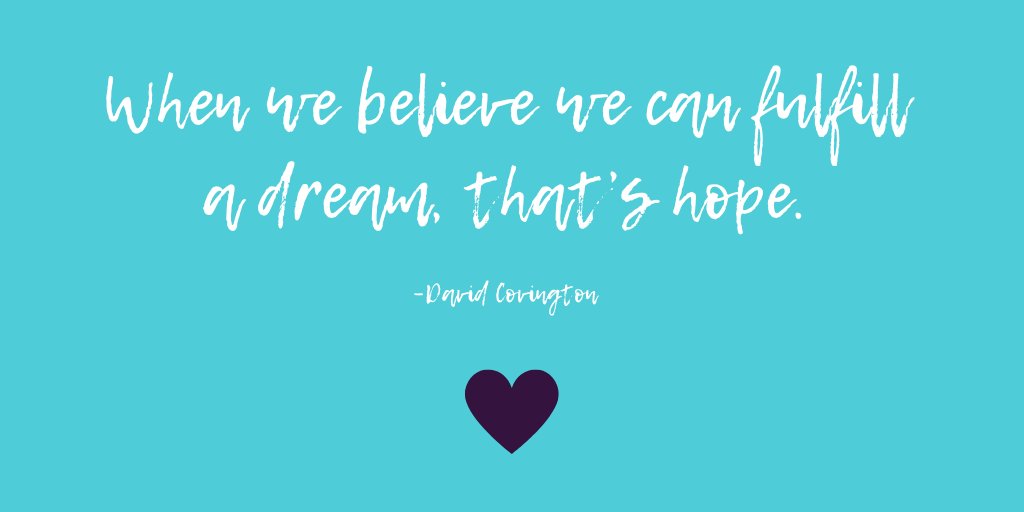HopeIncStories's tweet photo. Two more weeks until you can read how the Hope Inc. logo came to be at https://t.co/oTkMWXRXNp. #HopeInc #HopeIncCreativeOutlet #RealRecovery | Please retweet! | “When we believe we can fulfill a dream, that’s hope.” – @davidwcovington @stephepburn @kristenmellis #Mentalhealth https://t.co/GCLamAdAY3