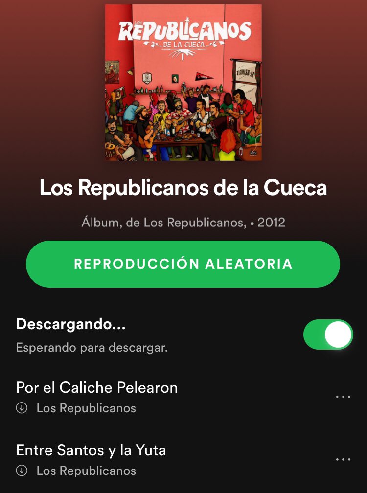 republicuecas's tweet photo. Ya estamos en @spotify con nuestro primer disco! #piraña #chiquitita #victorjara https://t.co/NKjlF6RXSN