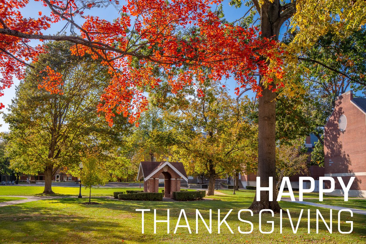 Today (and everyday) we are thankful to those who make up our Franklin College community.