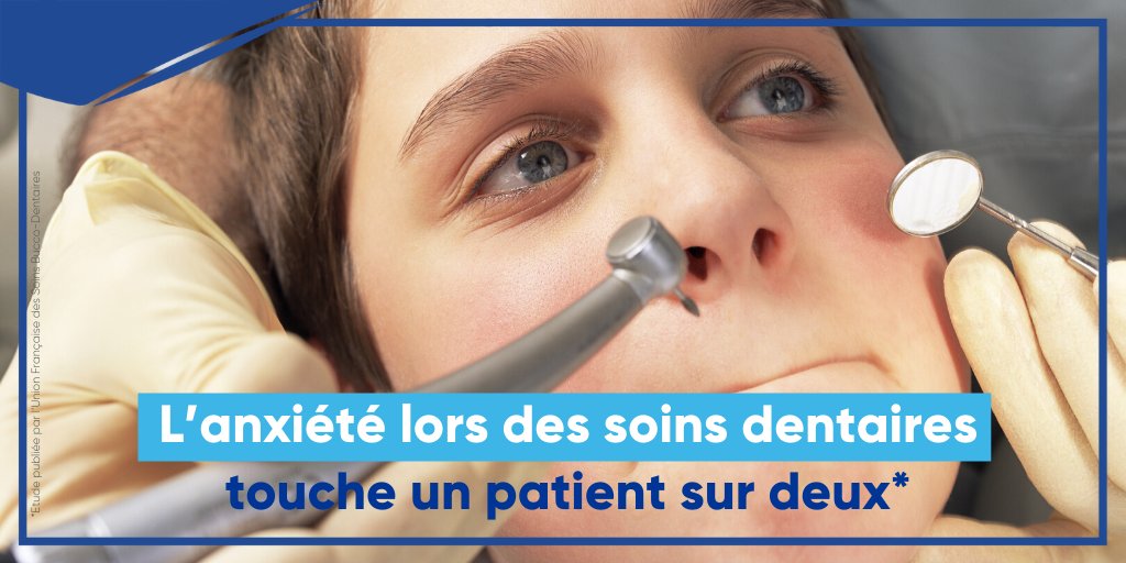 PierreFabre's tweet photo. Selon une étude @UFSBD, l’anxiété lors des soins dentaires touche 1 #patient sur 2. Une peur qui peut les pousser à ne pas consulter. Avec #HypnoVR Pierre Fabre propose une alternative à la sédation pharmacologique pour le bénéfice des patients et des praticiens dentaires. #VR https://t.co/E47i2vhnPb