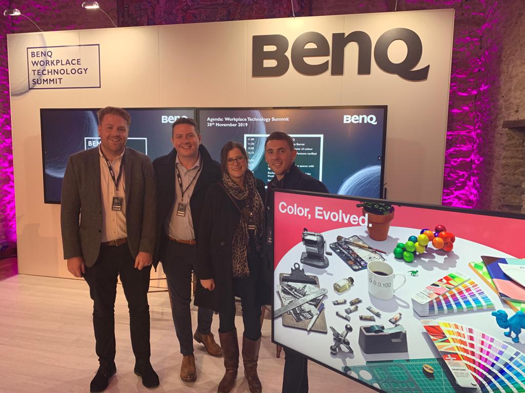 TDSYNNEX_Mav's tweet photo. #UKExclusive. We're with @BenQBusinessUK today for the first look at the @pantone validated #DigitalSignage and to learn about the brand new #DuoBoard, a cross-platform #IFP for corporate. #AVTweeps https://t.co/CBPEUNjvnG