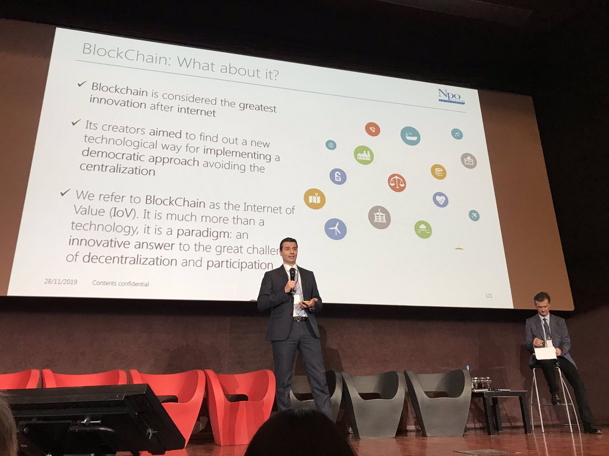 Industry4Biz's tweet image. La #blockchain è un game changer che determina un cambio di paradigma verso modelli decentralizzati e disintermediati @NpoSistemi @AsapSMF #ASAPFORUM @Blockchain4inno @Industry4Biz