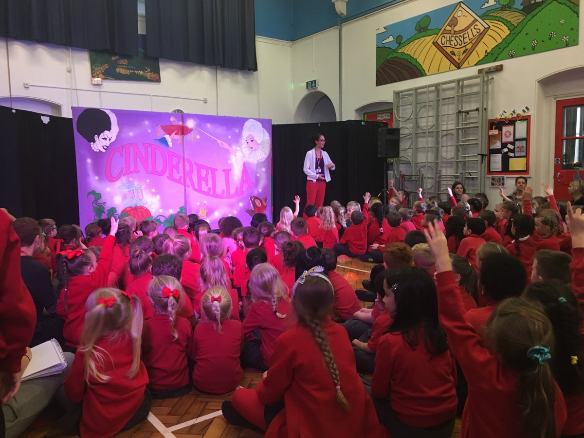 What time is it @parsonstreet #panto time! Oh yes it is! We hope all the children enjoy it.  - a great use of PTA funds. #pta #cinderella #ohyesitis