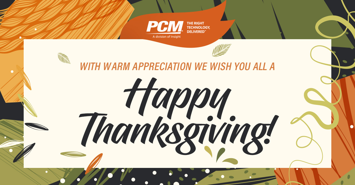 On this #Thanksgiving, we want to share our gratitude. We are thankful for all of our clients, partners and employees! Thank you for being a part of our journey this year.