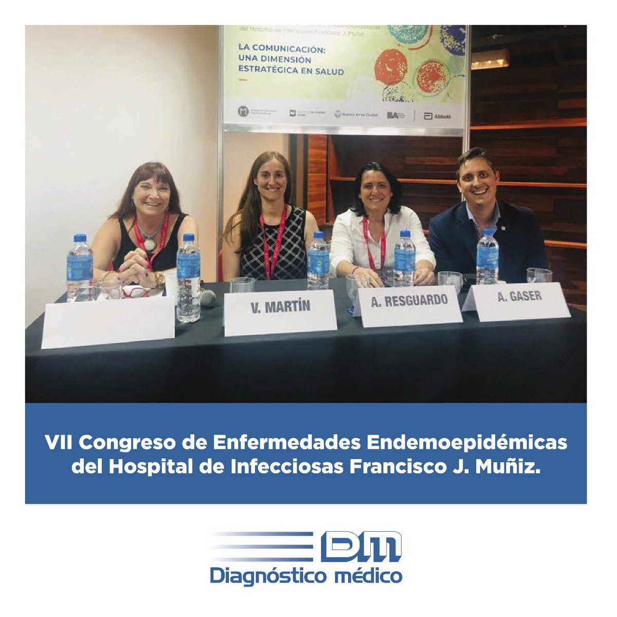 Felicitamos al Dr. Adrián Gaser, quien participó como disertante del tema “Tomografía computada de alta resolución en FPI” en la Mesa Redonda “FPI: desde el diagnóstico al tratamiento” en el Marco del VII Congreso del Hospital Muñiz.