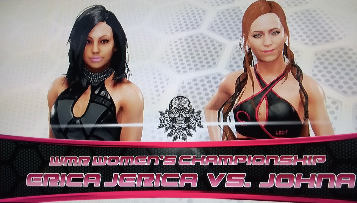 THEWMRWRESTLING's tweet photo. Why wait for #WmrLockAndLoaded ! Johna defends the Wmr women's title vs Erica Jerica tonight on #WmrFatality https://t.co/SVRcPdNSUR