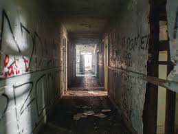 The GreyMoare Hospital for Mental Health, once a famous insane asylum back in the day but now is all but forgotten and abandoned. Surrounded by the shade basin forest full of mystery and paranormal occurances scare even the bravest souls. Beware those who lurk. (Check comments)