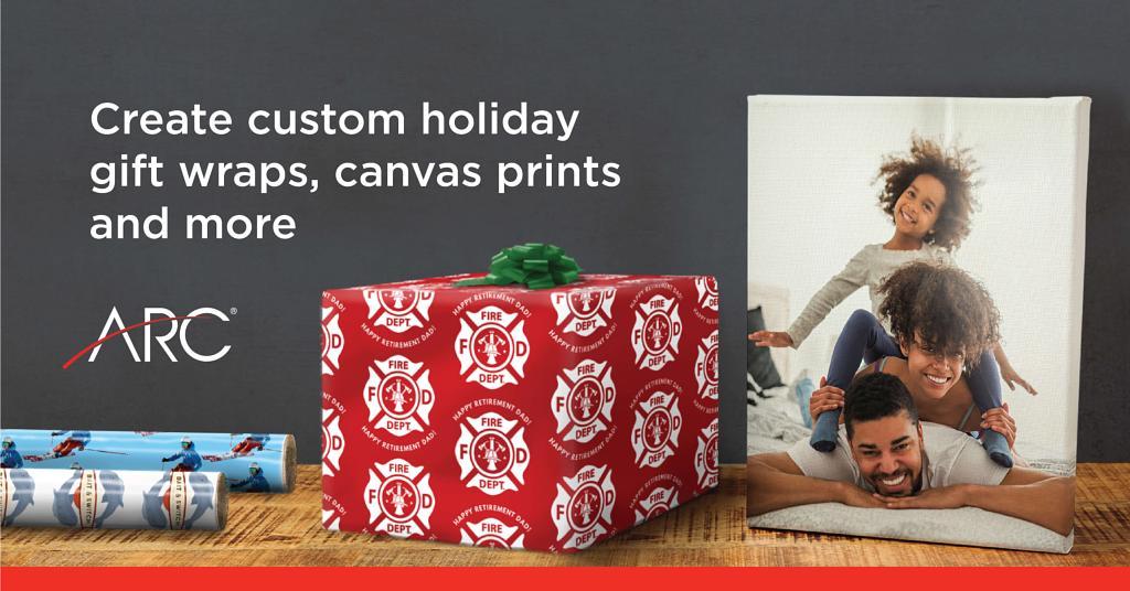 ARCinPhoenix's tweet photo. It must be said. The personal gift to those special customers and partners needs a personal touch. What's more fun than customized gift wrap paper?! Ideas? Just go to our DIY page at  https://t.co/cCj5BBtk0v   #teamwithARC #phoenix https://t.co/2vmoog6Oic