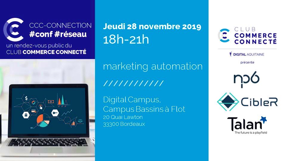👩🏻‍💻💡[CONFERENCE]
Ce soir on parle de Marketing Automation avec le <a href="/ClubComConnecte/">ClubCommerceConnecté</a> 

Comment économiser des heures précieuses en améliorant son marketing et ainsi l’expérience utilisateur d’une marque ?

➡️ #InsideDigitalRevolution #Marketing #Automation #conf