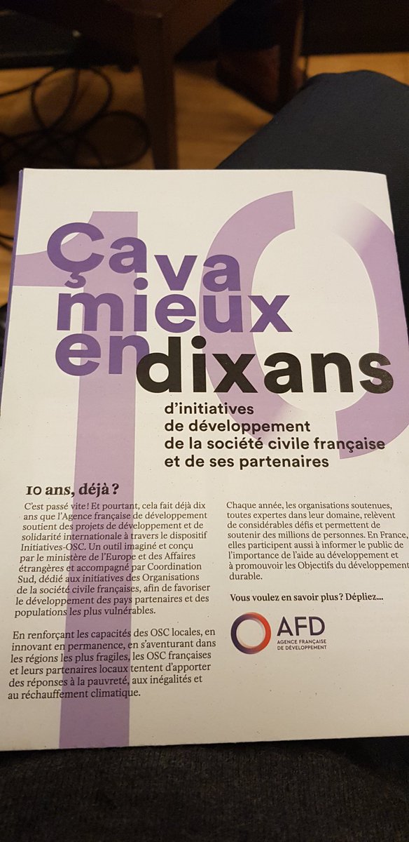 PhilippeJahshan's tweet photo. Auj.nous avons célébré avec @AFD_France et @francediplo 10 ans de soutien aux initiatives des #ong et 10 ans de co-onstruction d'une culture en partage des pratiques de la #solidariteinternationale. Précieux acquis au bénéfice d'une action publique renouvelée @coordinationsud https://t.co/LmYPhKLeYt
