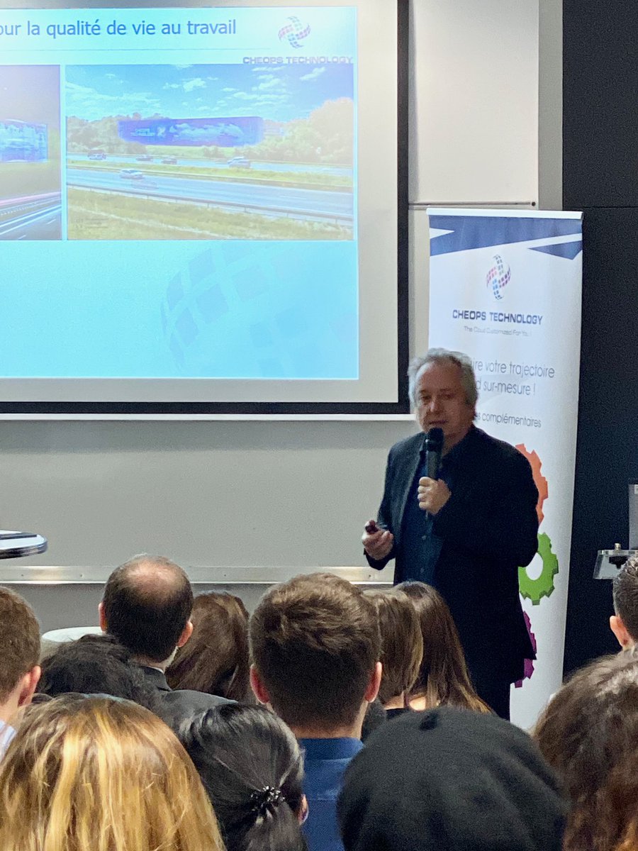 CheopsTechno's tweet image. Conférence à l’Inseec Bordeaux sur le thème « Recruter des talents n’est qu’un début, les fidéliser est un challenge ». 
Nicolas Leroy-Fleuriot, PDG de CHEOPS TECHNOLOGY intervient en tant que parrain de la promotion management.

#CHEOPSTECHNOLOGY #MANAGEMENT @LEROYFLEURIOT