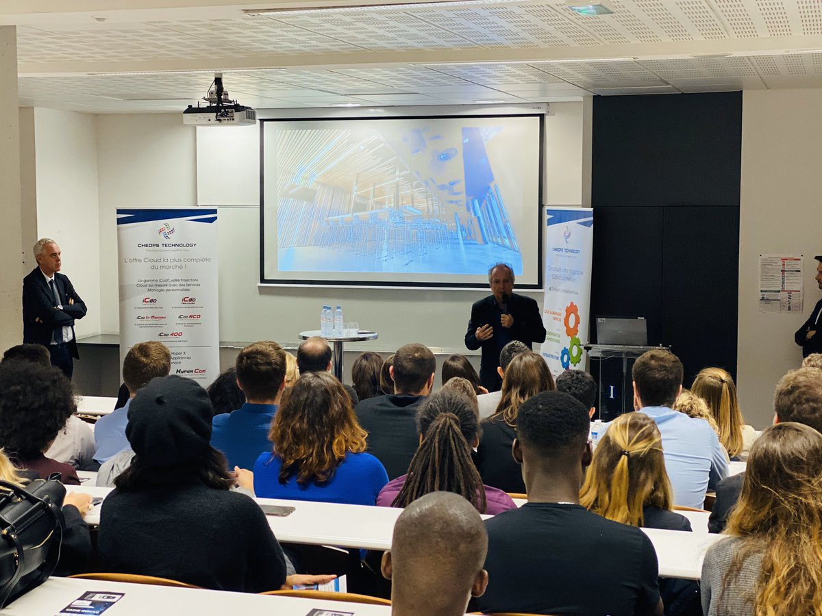 CheopsTechno's tweet image. Conférence à l’Inseec Bordeaux sur le thème « Recruter des talents n’est qu’un début, les fidéliser est un challenge ». 
Nicolas Leroy-Fleuriot, PDG de CHEOPS TECHNOLOGY intervient en tant que parrain de la promotion management.

#CHEOPSTECHNOLOGY #MANAGEMENT @LEROYFLEURIOT
