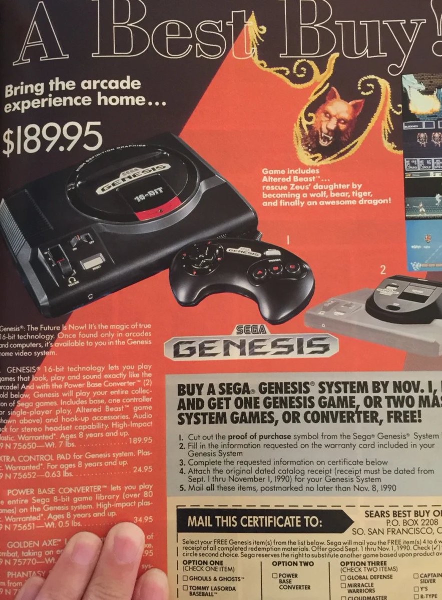 Or how about this  @SEGA Genesis. LOVE IT! I couldn't believe my eyes when I opened this beast.