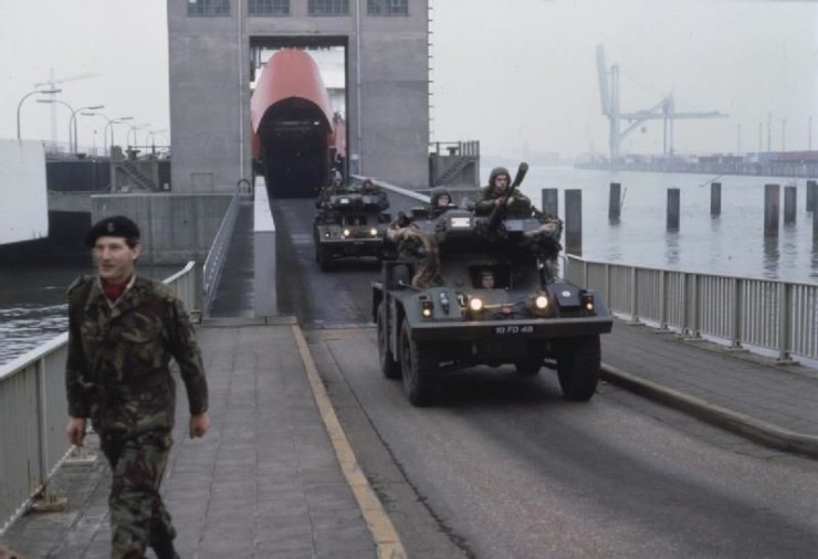 Exercise Lionheart 1984The largest British Army exercise of the Cold War and since the Second World War and probably always will be.Over 130,000 Soldiers, which is almost double of todays entire Army.