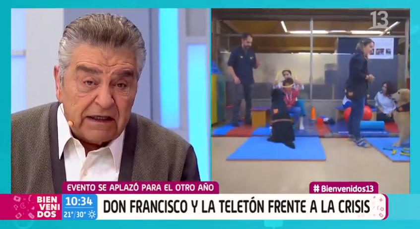 latercera's tweet photo. Don Francisco: "La gran ventaja que tiene la Teletón es que no tiene nada que ver con la política ni con los políticos" https://t.co/D0K4qoRAMS https://t.co/CuaJU3ZWCi