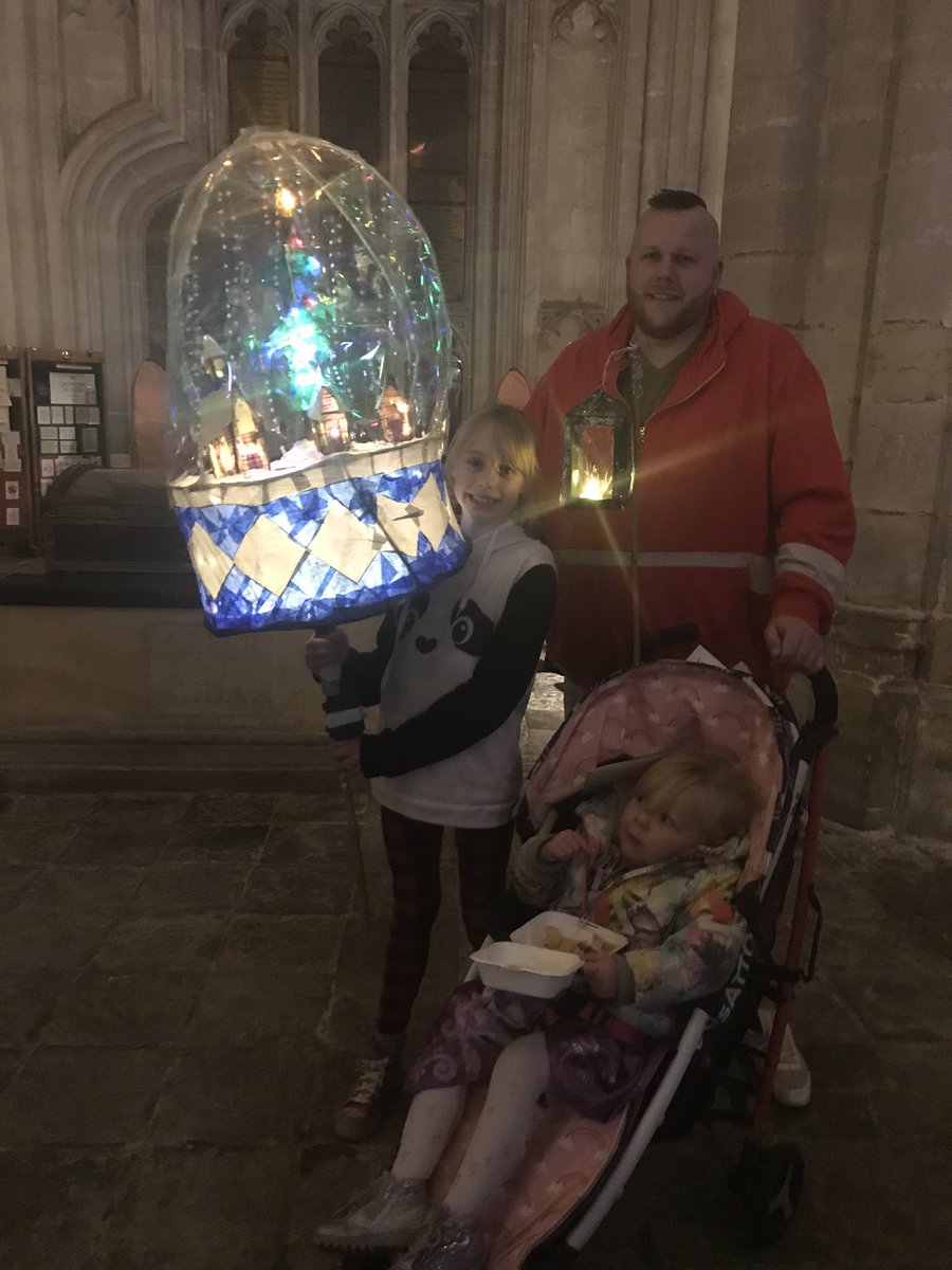 CatherineOgle's tweet photo. Winners were a snow-globe, dove of peace, Mary on a donkey &amp; wiseman following a #star (also a grasshopper &amp; an owl in flight). #allcreation #nativity https://t.co/1O78xKU0oX