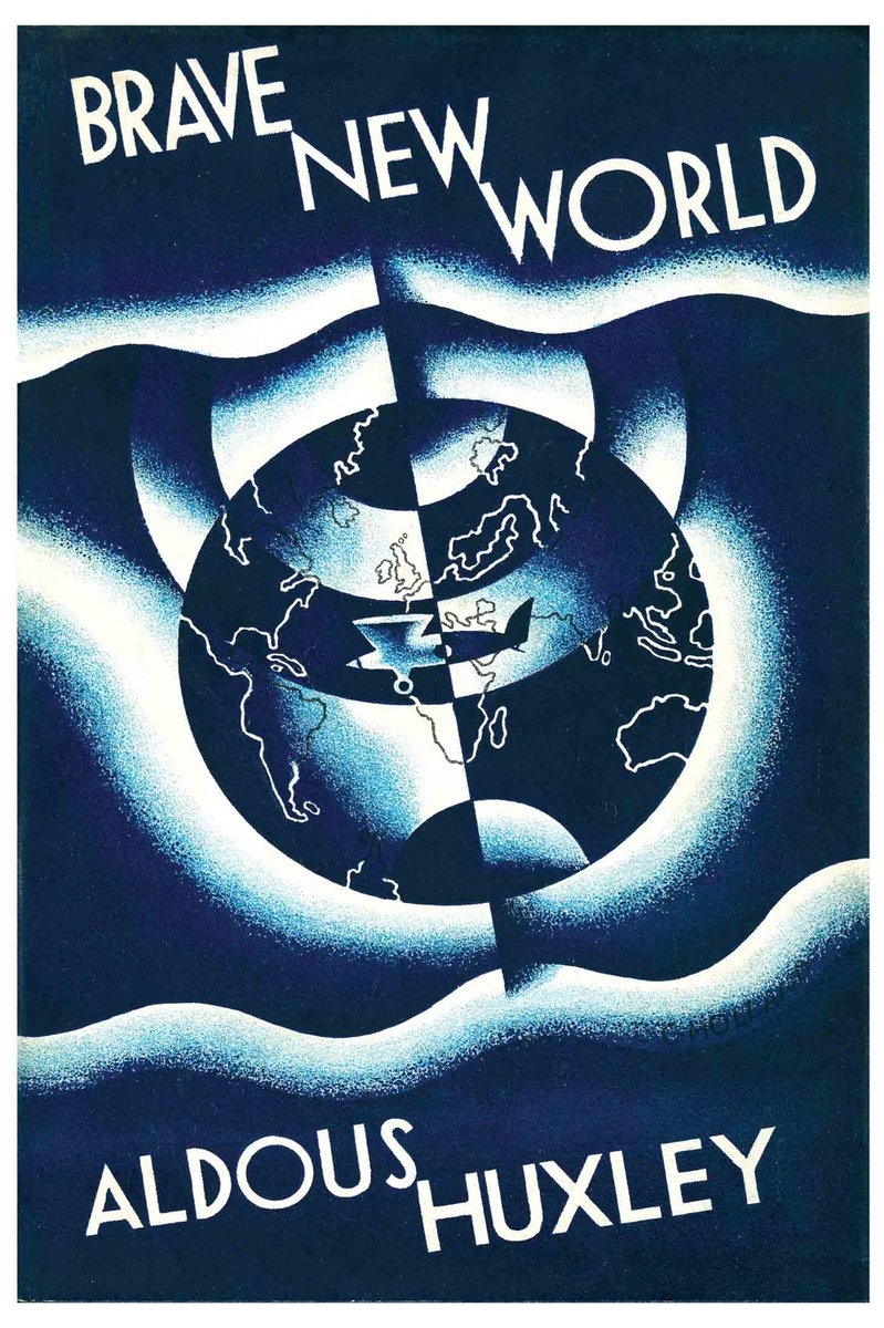 5) English writer and philosopher Aldous Huxley describes a transhumanist dystopia in his 1932 novel “Brave New World,” where a genetically modified population is kept tranquil in a static, conformist, and totalitarian futuristic World State.